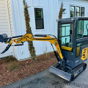 FREE SHIPPING AGT DM13C HYDRAULIC EXCAVATOR 13.5HP 37"BACKFILL BLADE 16" BUCKET/TEETH FULLY CABBED FAN EPA CE AUXILIARY PLUMBED - Product Image 1