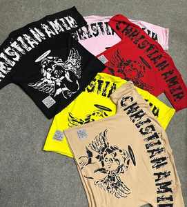 Camiseta personalizada BOXY Fit 100% de algodón para hombre, camiseta informal de manga corta con serigrafía, ropa informal estilo Hip Hop, logotipo OEM - Product Image 1