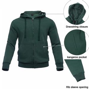 Survêtement deux pièces en polyester 100% personnalisé pour hommes avec logo brodé, jogging imprimé écologique pour l'hiver - Product Image 4