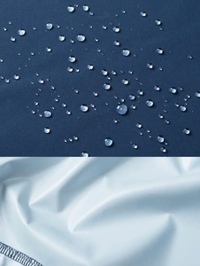 Men's Casual Winter Windbreaker Jacket Stand Breathable Hood Solid Color <b>Long</b> Sleeves Zipper Pockets Regular Fit Made <b>Canvas</b> - Product Image 4