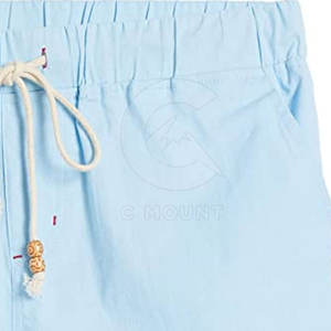 Vente en gros de shorts de bain confortables pour hommes légers et écologiques avec taille élastique Vente en ligne - Product Image 4