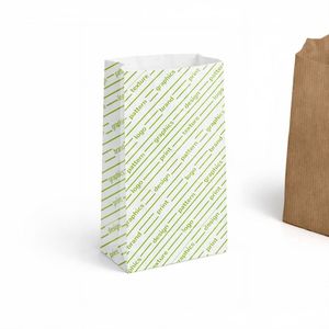 Bolsas de Papel Kraft Marrón, Base de 14 cm, Biodegradables, para Envasado de Alimentos, Personalizables hasta 2 Colores - Product Image 1