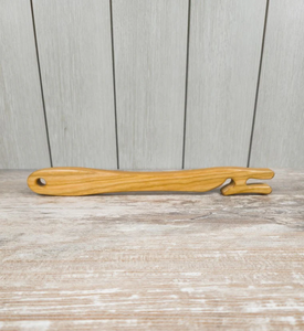 Estante para horno de madera, última pieza, estante plegable para horno de madera, soportes de almacenamiento de madera Push Pull, bastidores - Product Image 2