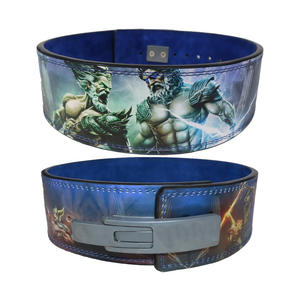 Ceinture de musculation pour homme avec boucle à levier Anime, robuste, 10 mm, antidérapante, disponible au meilleur prix - Product Image 1