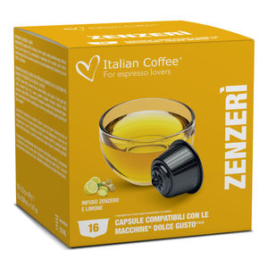 16 capsules de café italien au gingembre et au citron, thé aux herbes, compatibles avec Nescaf Dolce Gusto* - Product Image 1