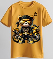 T-shirt décontracté pour homme en coton 100% avec logo personnalisé brodé en couleur, toucher doux, confortable et rafraîchissant, tissu jersey 180g anti-boulochage