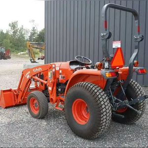 Tracteur Kubota L2502 HST haute puissance avec chargeur frontal, tracteur Kubota 25 CV, tracteur agricole 4 roues motrices avec prise de force et attelage à 3 points - Product Image 1