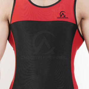 High Quality Breathable Cotton Comfortable Lightweight Gym Wear <b>Singlet</b> Perfect <b>For</b> <b>Men</b> Fitness Training <b>Singlet</b> - Product Image 4