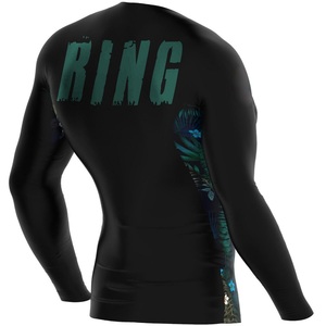 Top Rashguard Sports Shirt para Bjj Alta calidad Personalizar Rashguard Kickboxing Shirt & Martial Arts Wear - Product Image 3