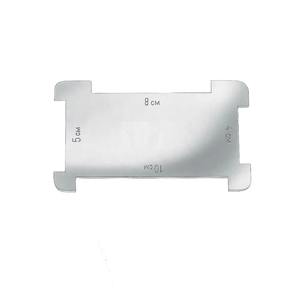 Plaque de maintien/d'étirement de la peau réutilisable en acier inoxydable de qualité médicale pour dermatome de Schink, équipement chirurgical avancé pour - Product Image 3