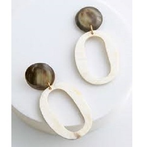 ต่างหูแฟชั่นรูปเขาควายหรูหราพร้อมเครื่องประดับหูทันสมัยไข่มุกขายดีสำหรับผู้หญิงสำหรับเป็นของขวัญหรือปาร์ตี้ - Product Image 6