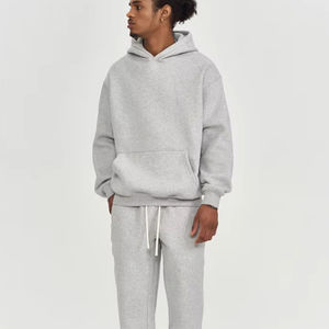 Fabricant Boxy Fit double couche 500gsm Logo personnalisé Luxury Heavy Baggy Hoodies - Product Image 6