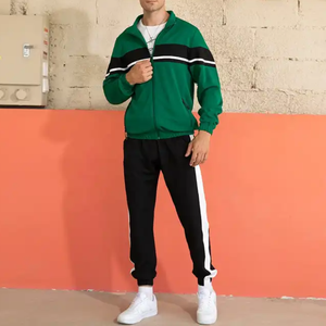 Chándales de alta calidad para hombre, tejidos transpirables, 2 piezas, conjuntos atléticos informales, chándales para hombre, conjuntos para correr - Product Image 4