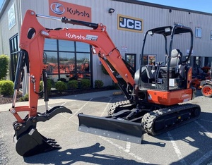 รถขุดขนาดเล็ก Kubota KX033-4 น้ำหนัก 3 ตัน รถขุดไฮดรอลิกแบบไม่มีท้าย สำหรับงานก่อสร้าง จัดสวน และงานอุตสาหกรรม - Product Image 5
