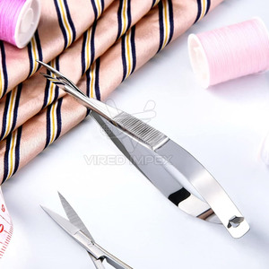 Tijeras de Resorte de Belleza de Fabricante OEM para Dar Forma a las Cejas y Cortar el Cabello, Tijeras de Resorte de Calidad Profesional - Product Image 6