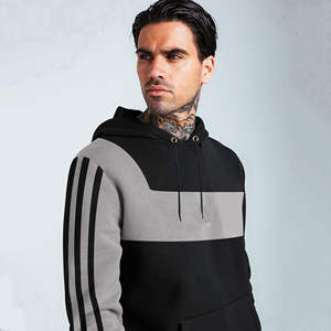 Conjunto Deportivo de Invierno Unisex de Talla Grande, Conjunto de Sudadera con Capucha y Pantalones Deportivos de Alta Calidad con Logotipo Personalizado - Product Image 4