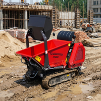 Rhinoceros XN800 Mini-Raupendumper mit 260-Liter-Schaufel, Briggs & Stratton Motor, CE-zertifiziert, für Tunnelprojekte, Großlieferung