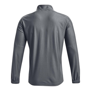 Veste de survêtement slim à fermeture éclair grise pour hommes et femmes, vestes d'extérieur en polyester léger et personnalisées à col haut - Product Image 2