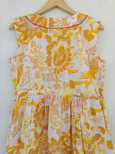 ชุดเดรสผ้าฝ้ายอินเดียพรีเมียมสำหรับผู้หญิง พร้อมลายพิมพ์บล็อกมือลายป่า บนผ้าเนื้อนุ่มสบายเป็นธรรมชาติ สำหรับขายส่งจำนวนมาก - Product Image 6