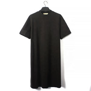 Nueva camiseta 2023 de algodón para mujer, bolsillo lateral oculto, camisetas sueltas de secado rápido de color personalizado para mujer, venta al por mayor, personalización OEM - Product Image 1