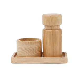 Set di macine sale e pepe in legno retrò personalizzato - Product Image 2