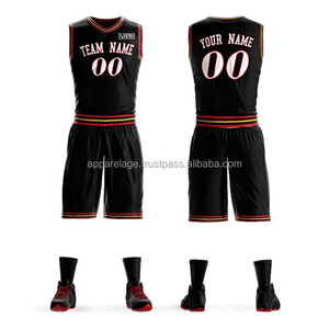 Uniforme de baloncesto unisex hecho a medida, conjunto de talla grande transpirable de secado rápido de alta calidad, el diseño impreso más popular para adultos - Product Image 5