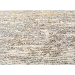 Alfombra Rectangular de Lana Afgana Tejida a Mano con Diseño Boho de Rayas Color Marfil para Decoración del Hogar, Ideal para Pasillos y Salas de Estar - Product Image 3