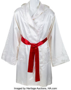 Vestidos de boxeo de manga larga con capucha de satén de seda de alta calidad Unisex hombres mujeres logotipo personalizado estampado bata de satén adultos - Product Image 3