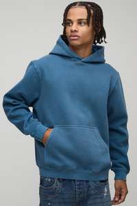 Nouveau sweat à capuche en coton épais et coloré avec logo personnalisé pour hommes 450Gsm sans ficelle à capuche - Product Image 6