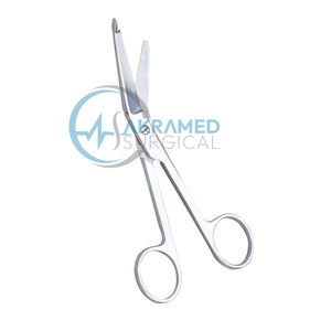 Ciseaux chirurgicaux manuels en acier inoxydable de haute qualité, nouveau style, avec logo personnalisé, couleur unie, instruments chirurgicaux de base pour bandages - Product Image 4