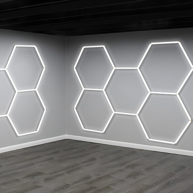 High Brightness DC 24V Hexagonal Light RGB Light DIY Commercial Rgb Hexagon Light for Decoration Club