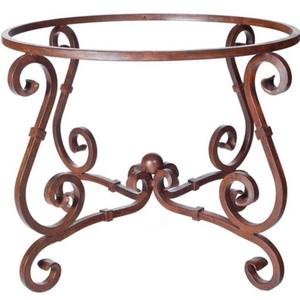 Table basse en métal durable avec cadre en fer robuste pour les loft et le style de la maison industrielle urbaine - Product Image 1