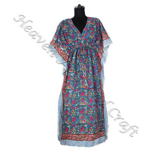 2025 nouvelle mode dames dubaï long caftan fabricant de vêtements pour femmes concepteur indien coton Kimono long et court caftan - Product Image 6