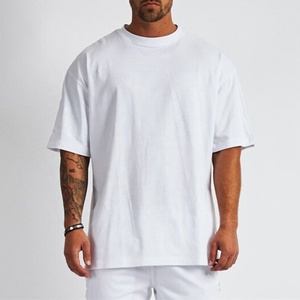 T-Shirt 100% coton pour homme, vêtement respirant, bon marché, Logo personnalisé OEM - Product Image 3