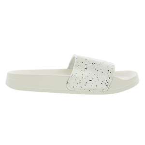 Adidas Adilette Lite Slide Scarpe da Donna Colore: Bianco Sporco/Marrone Scuro/Bianco Core 100% Autentico - Product Image 3