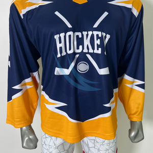 Jersey de Hockey sobre Hielo Sublimado 2026, Venta al por Mayor, Alta Calidad, Último Diseño, Ropa Deportiva de Equipo, Ropa de Hockey sobre Hielo, Jerseys de Hockey de Secado Rápido - Product Image 4