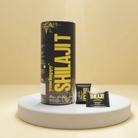 2025 Gommes Shilajit tendance dans des boîtes cylindriques personnalisables Efficacité antioxydante Prix compétitifs avec échantillons gratuits