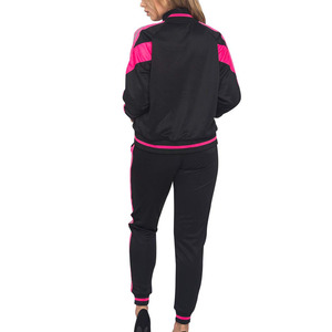 Mujer Ropa deportiva Entrenamiento Jogging Tech Fleece Solid Tassel Chándal 2 piezas Conjunto largo Transpirable - Product Image 5