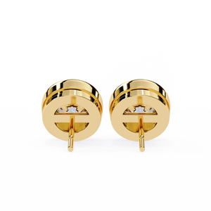 18K Gold Lab Grown Diamond <b>Earrings</b> for Women Unique Design Engagement Wedding <b>Fine</b> Jewelry IGI Certified Luxury Premium Elegant - Product Image 6