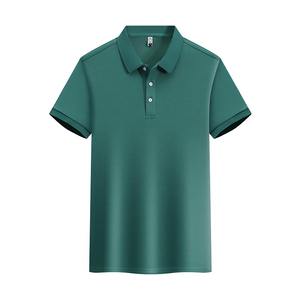 Ligero cómodo hombres Polo Top suave poliéster tela resistente a las arrugas fácil cuidado desgaste hombres casual algodón Polo camisa - Product Image 5