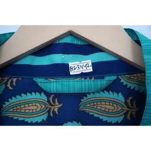 Elegante Kimono Vintage de Verano de Seda con Manga Larga y Cuello en V, Estampado Floral, Transpirable, de Secado Rápido, Talla Única - Product Image 6