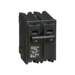 Disjoncteur miniature bipolaire Schneider Electric Homeline 25A HOM225 - Product Image 1