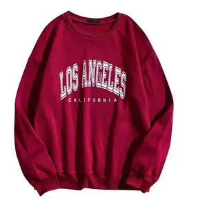 Pakistan Oversized Sweatshirt for Women Los Angeles California Letter Breathable Plus Size men's Hoodies & Sweatshirts