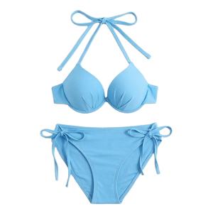 Conjunto de Bikini Personalizado, Traje de Baño de Lujo para Mujer, Bikini Extremadamente Atractivo de Seda Micro Mini, Ropa de Playa para Mujer - Product Image 1