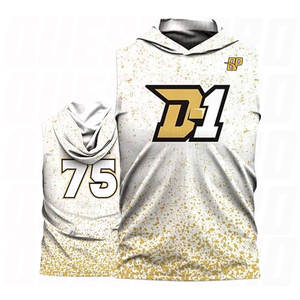 Sweat à capuche de football personnalisé 7v7, imprimé sur mesure avec nom et numéro, vêtements de sport respirants, tailles homme, femme et enfant, XS à 5XL - Product Image 1