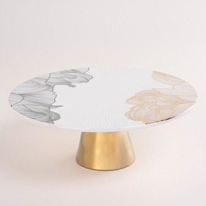 Metal Cake Stand for Eid Ramadan Celebrations Cake Stand for Sweets and Dessert <b>Display</b> - Product Image 2