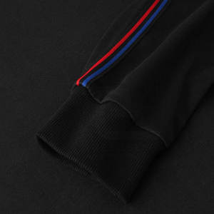 Suéter de Manga Larga con Cuello Redondo y Estampado Sólido Informal para Hombre, 100% Algodón, Transpirable, de Secado Rápido, Sudadera de Invierno de Alta Calidad - Product Image 4