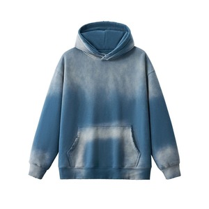 Sunfaded Zip Hoodie and Pants Set Garment Distressed Sun Faded Hoodie 100% Cotton Heavyweight Hoodie Men - Product Image 1