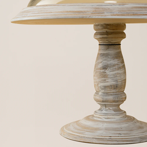 Campana de Cristal Redonda Hecha a Mano con Base de Madera Antiadherente, Herramientas para Pasteles, para Exhibición de Alimentos, Decoración de Mesa para Bodas, Fiestas, Uso en Restaurantes - Product Image 3