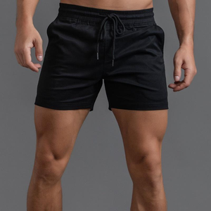 Men's Summer Breathable Cotton Casual Shorts Fashionable <b>Large</b> Size Pants Wholesale Customizable - Product Image 1